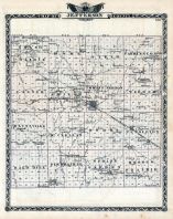 Jefferson County Map, Illinois State Atlas 1876